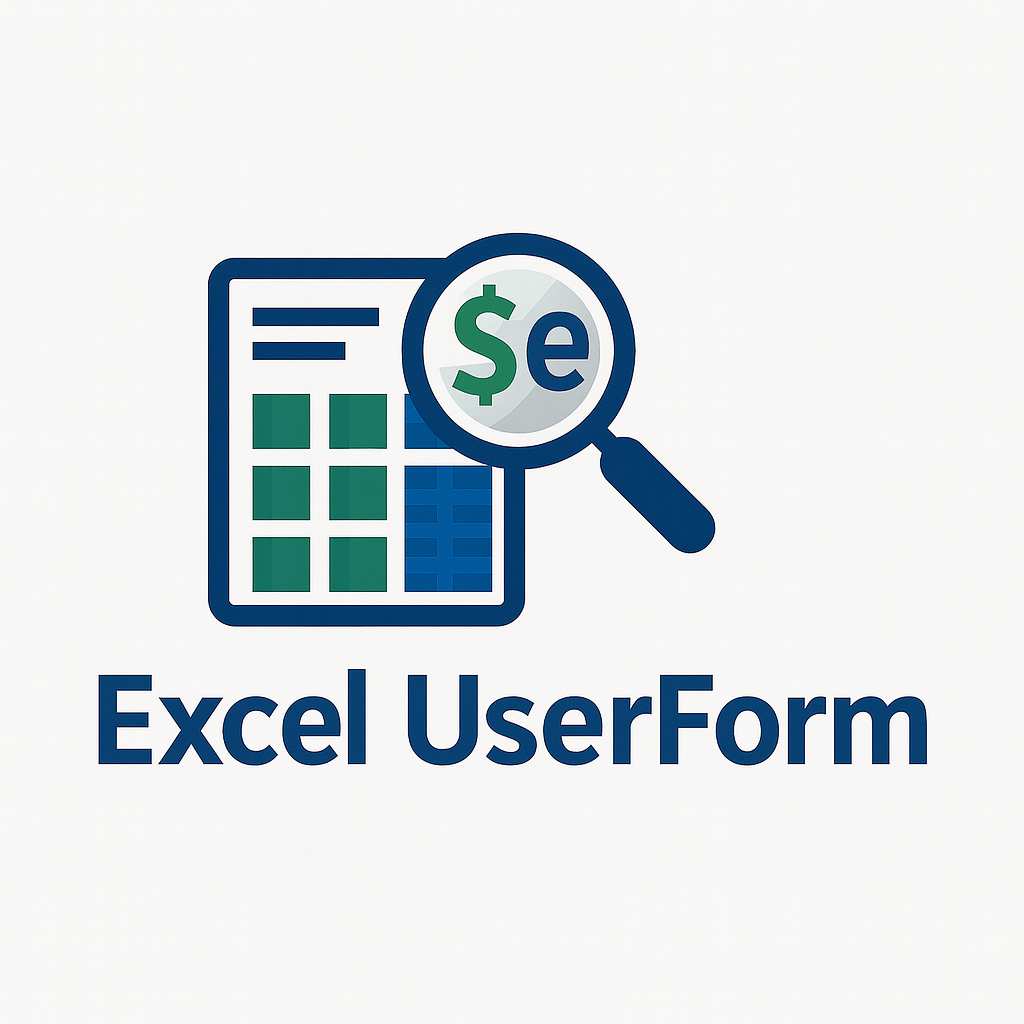 Excel UserForm Logo